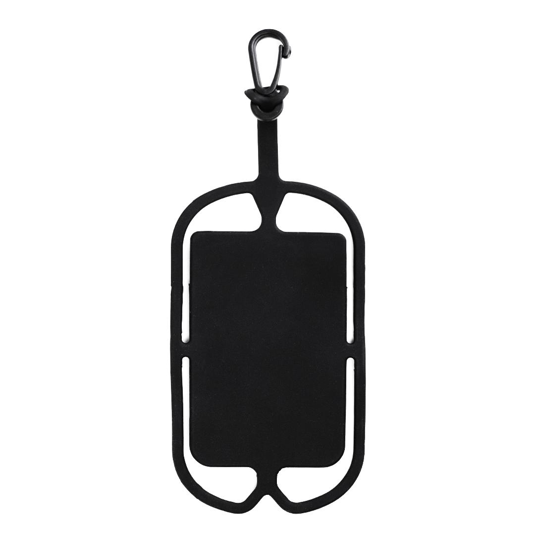 Kelb Cell phone Lanyard Black front