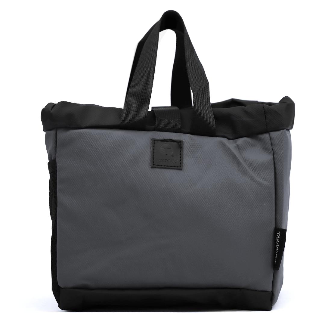 Roll Lunch Bag Grey Frente