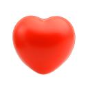 Stresslove Stress Ball Red front