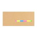 Set of adhesive flags Kraft Portada