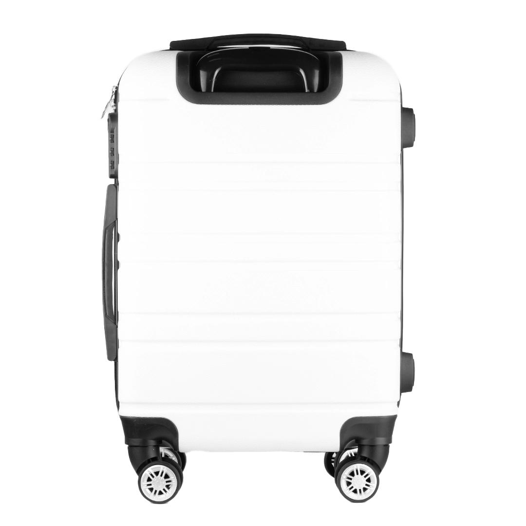 Odym Suitcase  White front
