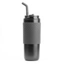 Zulo Thermos Oxford Gray front