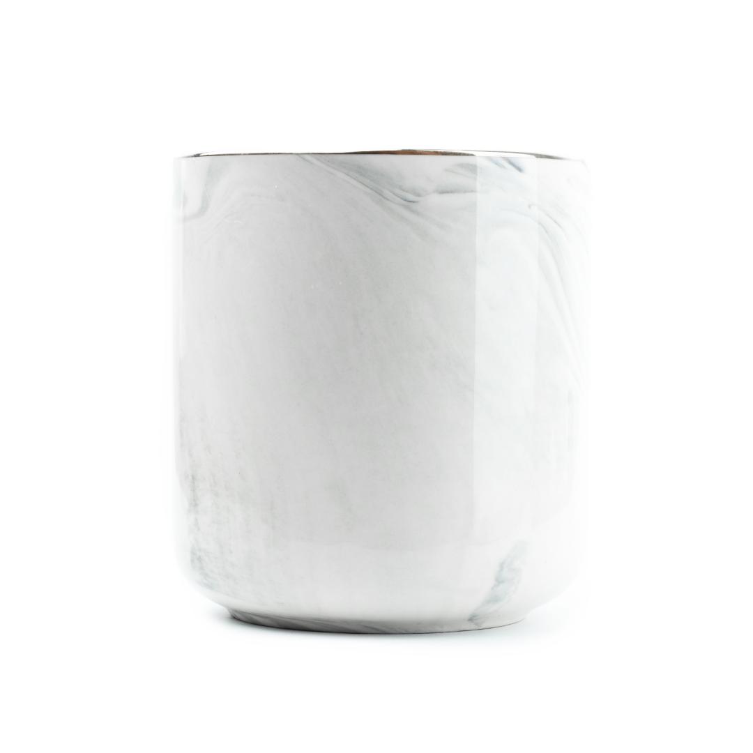 Candle Marat White front