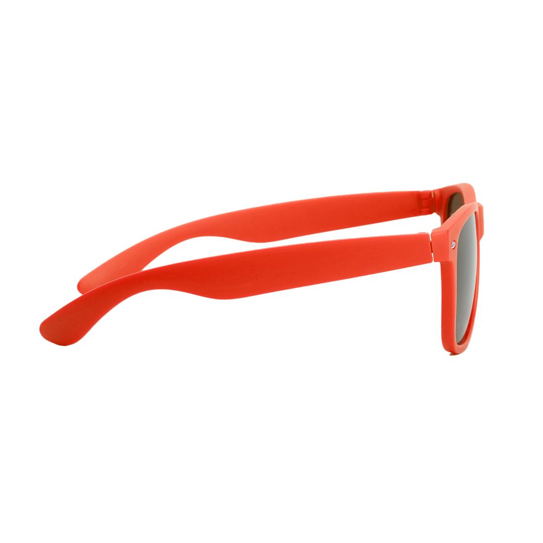 Lens Sunglasses Matte red front