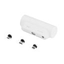 Gama Power Bank White Frente