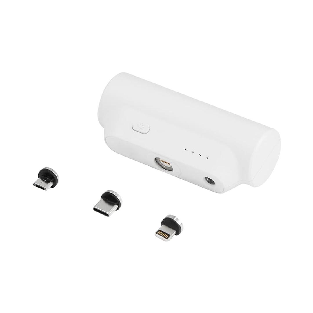 Gama Power Bank White Frente