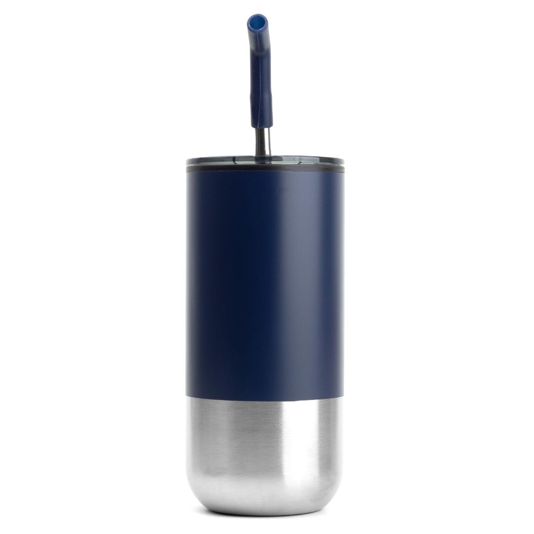 Snork Thermos Navy Blue front