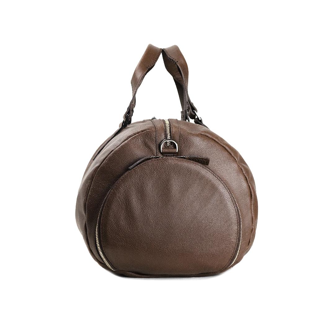 SUBSTANTIAL DUFFLE BAG · BROWN Brown front
