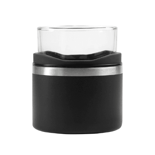 Vaso Whiskero Dinam Negro Frente