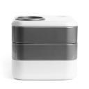 Zene Desktop Organizer  Silver front