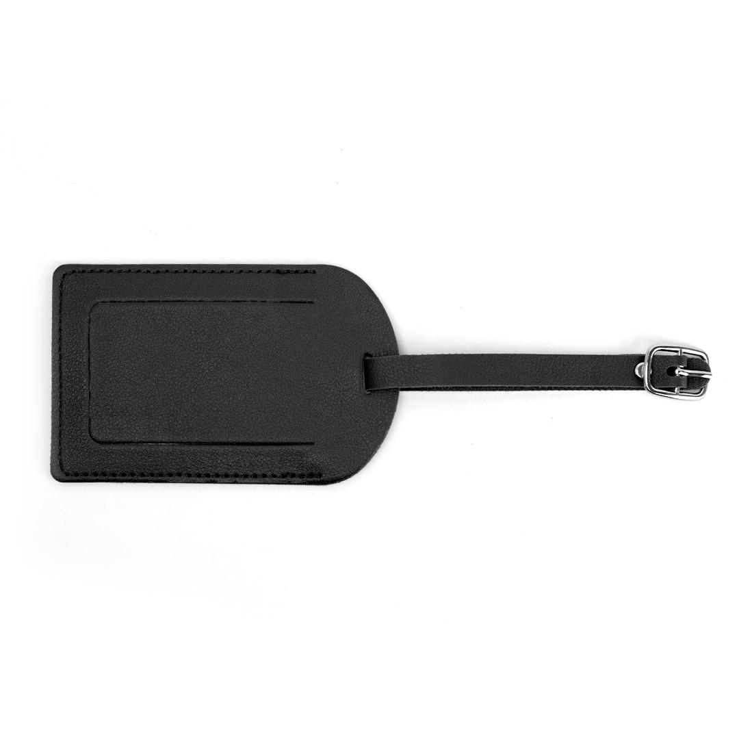 Quat Luggage tag Black front