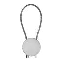 Nodu Keychain Silver front
