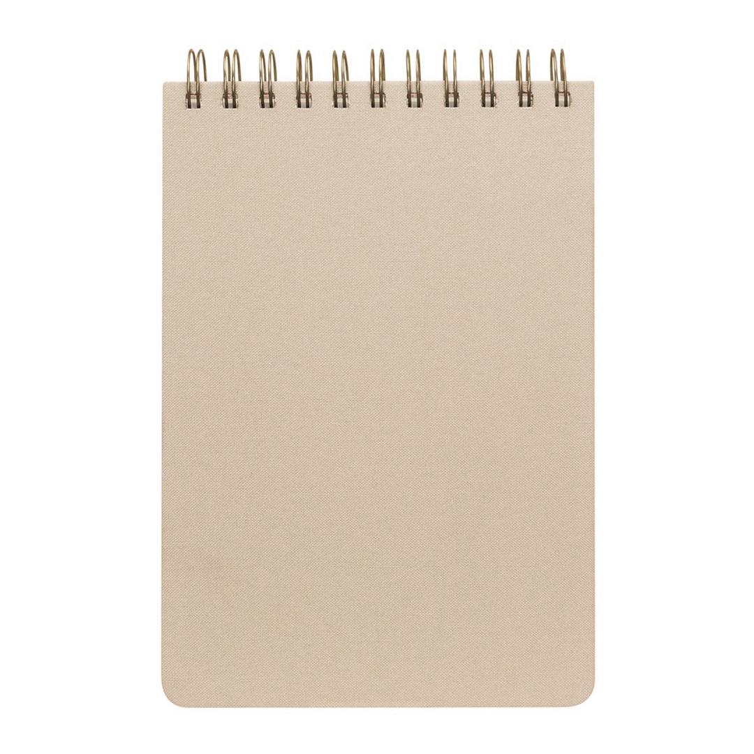 Latte Notebook Beige Frente