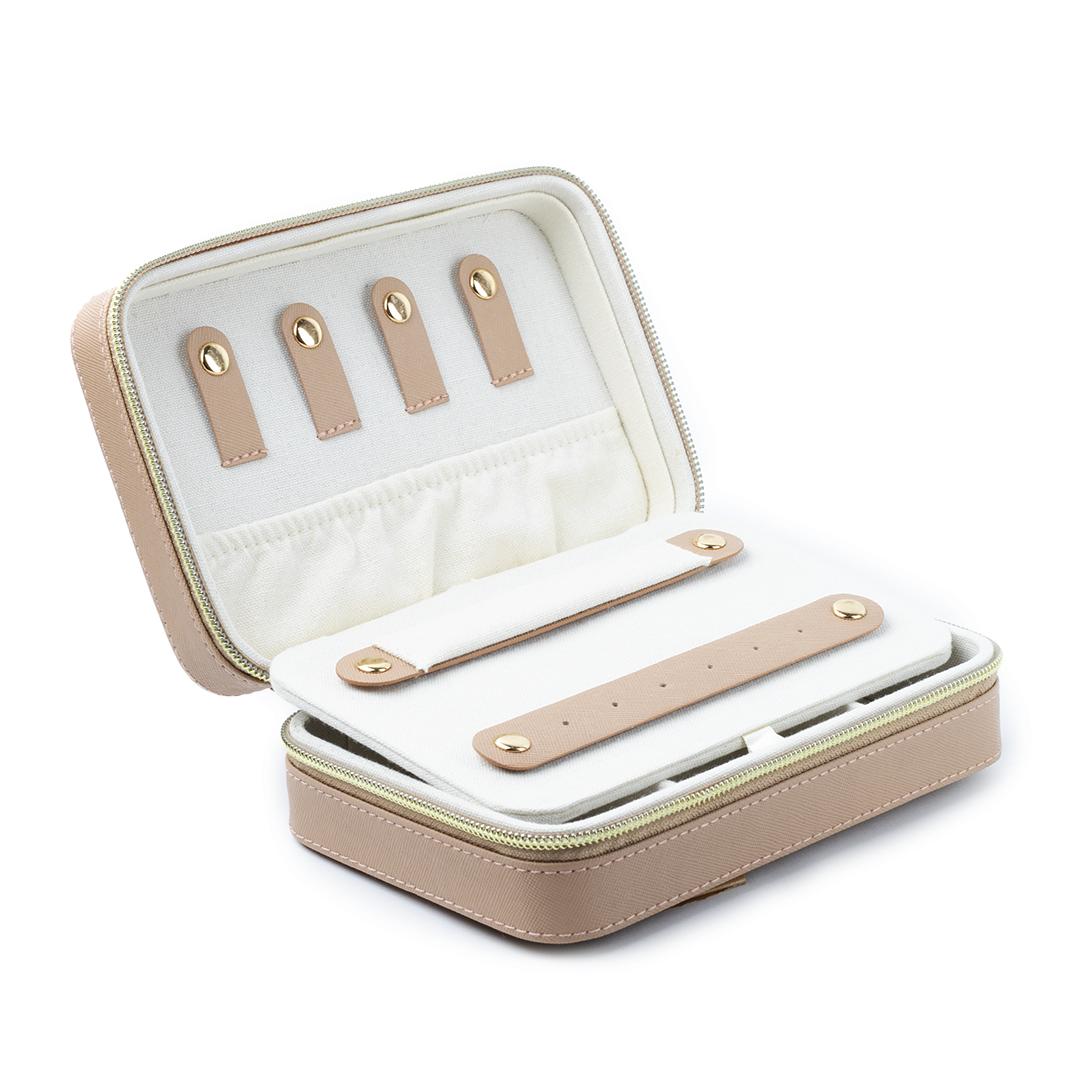 Pazzat Jewerly Case Beige front
