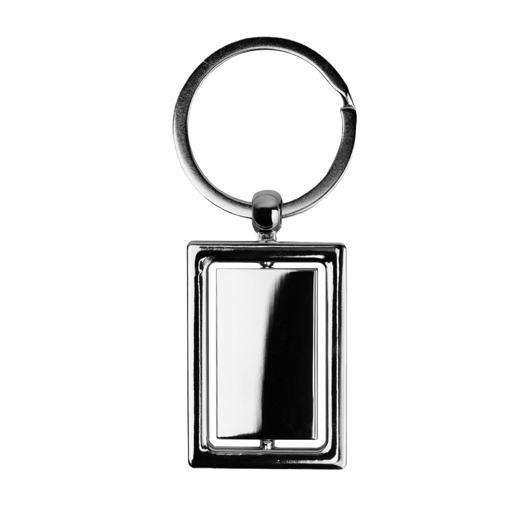 Recc Keychain Silver front