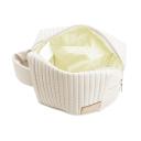 Mani Cosmetic Bag Beige front