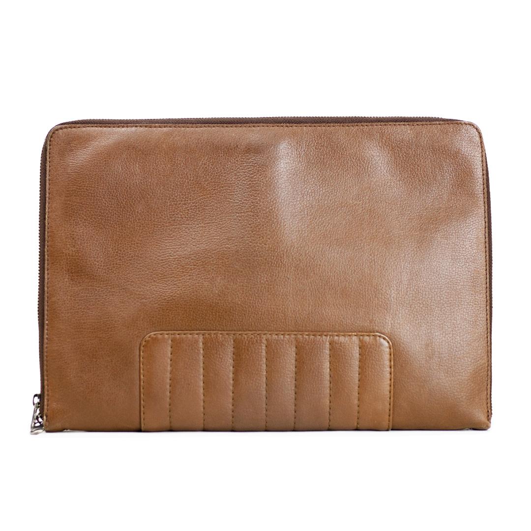 MUZE LAPTOP PORTFOLIO Brown front