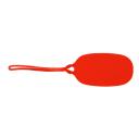 Luggage tag Red front
