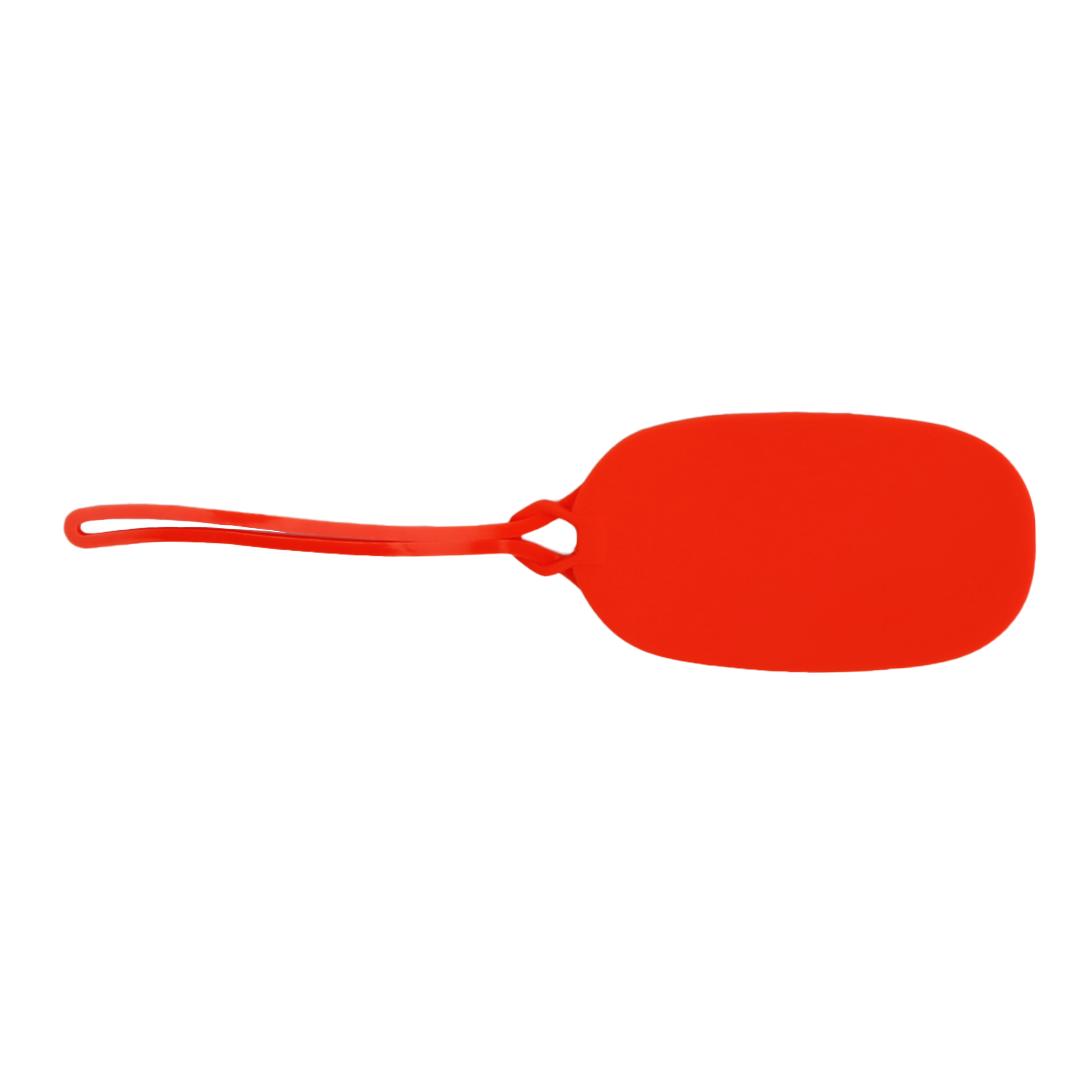 Luggage tag Red front