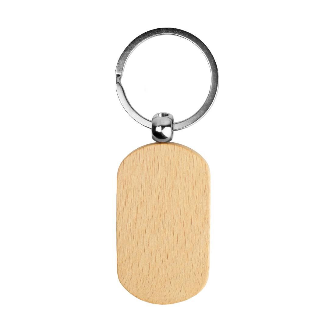 Panit Keychain Wood front
