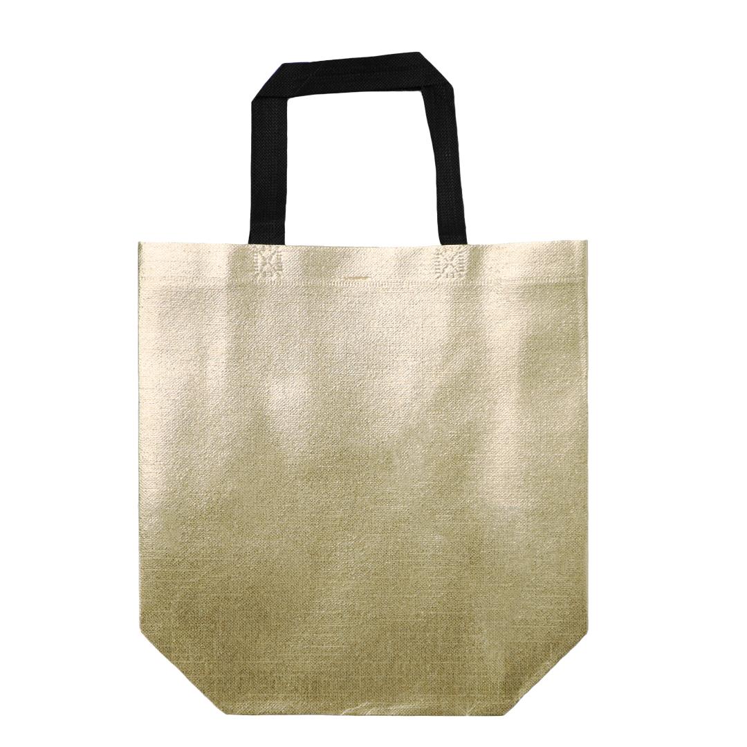 Mett Bag Gold front