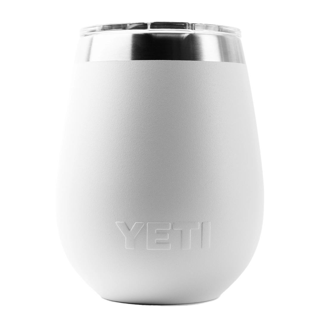 Vaso Wine 10 Oz YETI White front