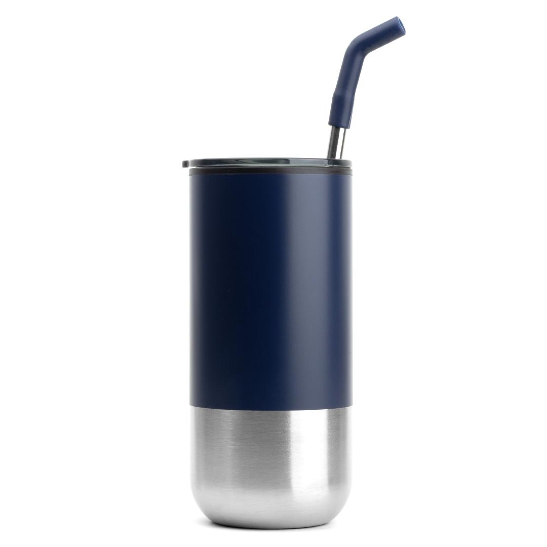 Snork Thermos Navy Blue front