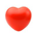 Stresslove Stress Ball Red front