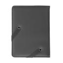 Passport holder Past Grey front