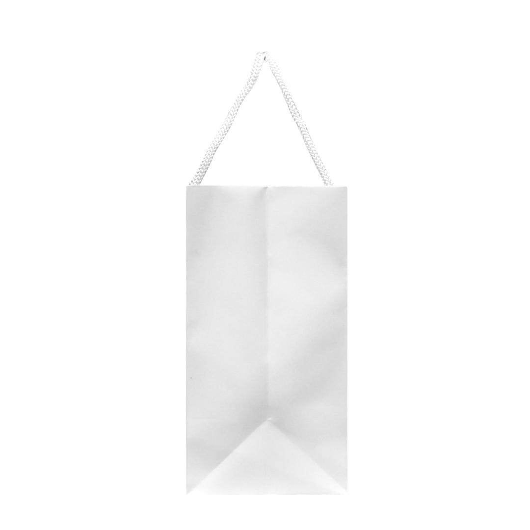 Shorty Bag Paper White Frente
