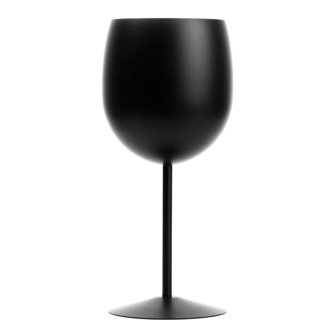 Wingla Wine glass Black front