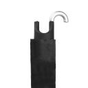 Woff Pocket umbrella Black front