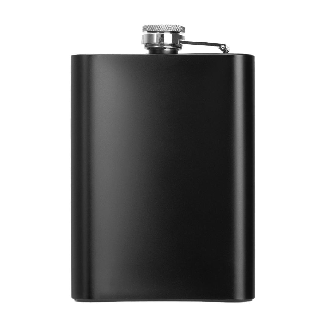 Monty Pocket Flask Black front