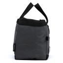 Roll Lunch Bag Grey Frente