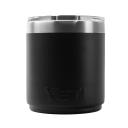 Lowball 10 Oz YETI Glass Black front