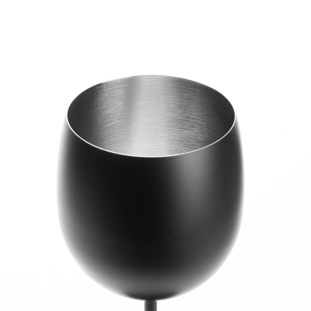 Wingla Wine glass Black front