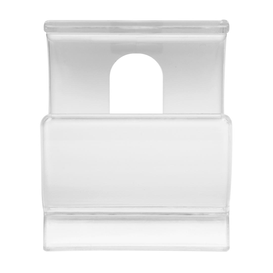 Whie Cell phone holder White front