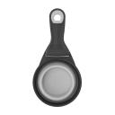 Rush Colapsible Pet food Bowl Grey front