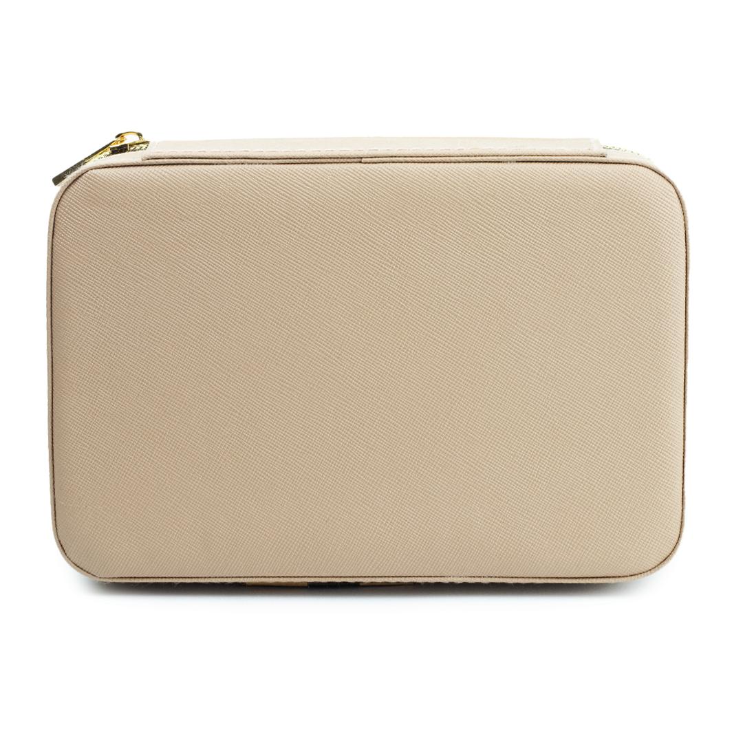 Pazzat Jewerly Case Beige front