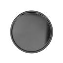 Lata redonda 8 oz Negro Frente