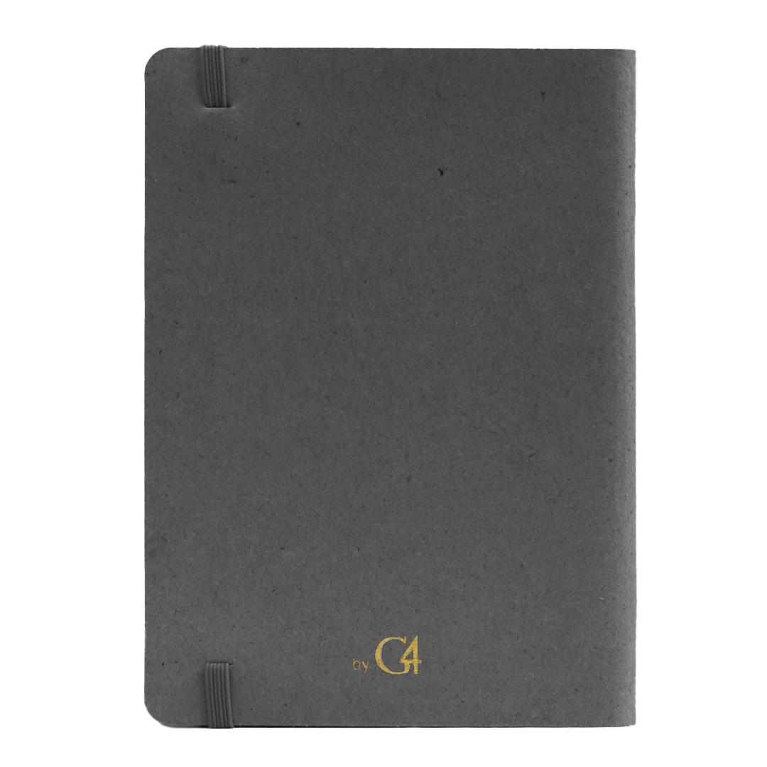 Kraft Notebook Dark Gray Frente