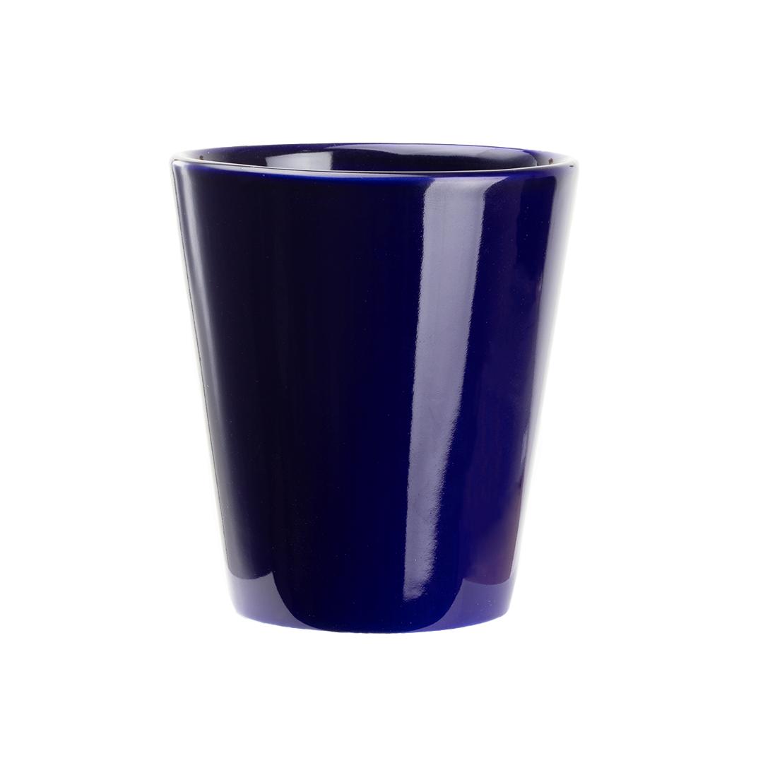 Cone Mug Navy Blue front