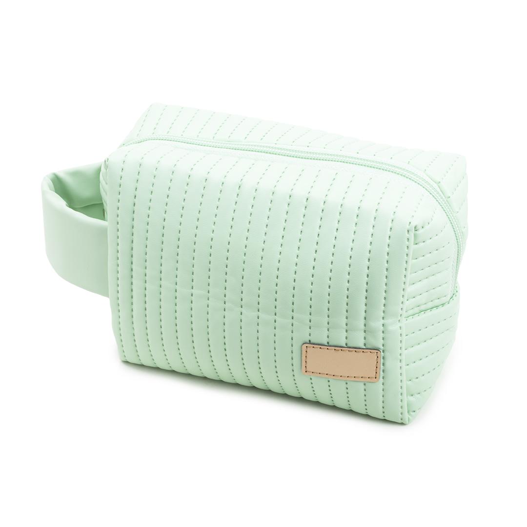 Mani Cosmetic Bag Light Green front