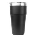 Rambler 16 Oz YETI Black front